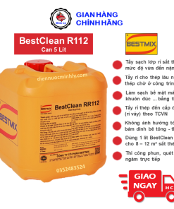 Can 5 Lít Chất Tẩy Gỉ BestClean R112
