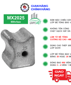 Viên Kê Bê Tông UHPC MX2025 (800v) Cường Độ Cao