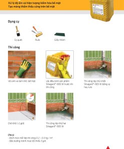 Can 5L Sikagard 905W Màng Lỏng Chống Thấm Trong Suốt