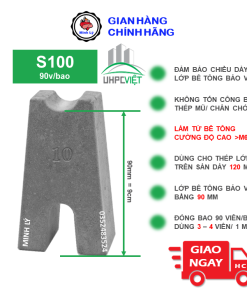 Viên Kê Bê Tông UHPC S100 (90v) Cường Độ Cao