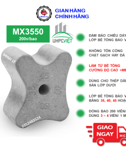 Viên Kê Bê Tông UHPC MX3550 (200v) Cường Độ Cao