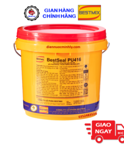 Thùng 5kg BestSeal PU416 Chống Thấm Sân Thượng Không Đục Gạch