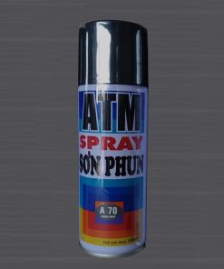 Sơn Xịt ATM Màu Xám Đen A70 400ml
