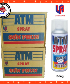 Sơn Phun Màu Xanh Biển A213 ATM Spray Cao Cấp (400ml/chai)